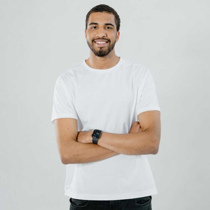 Printed White t-shirt