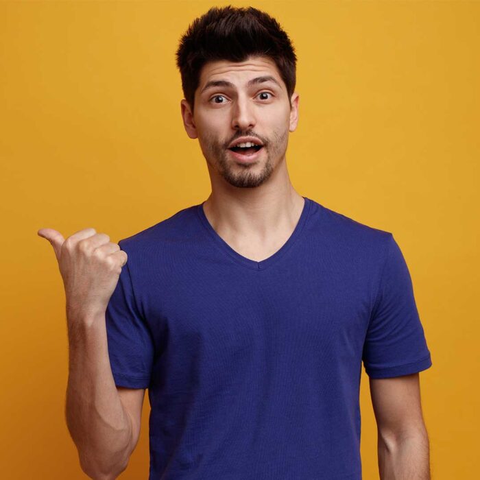 Blue t-shirt